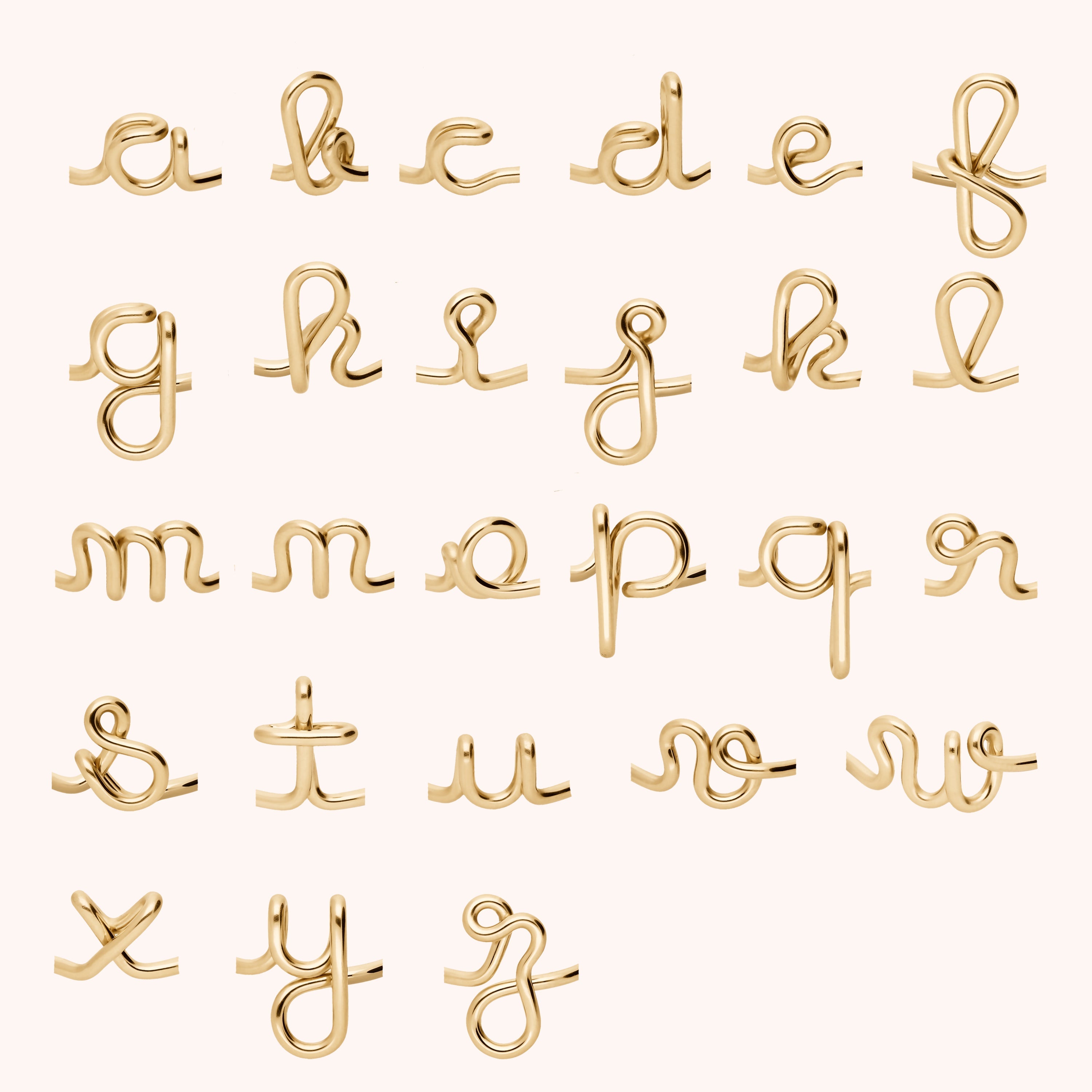 Bracelet Cordon Original Initiale en or jaune laminé — expédition sécurisée Paris