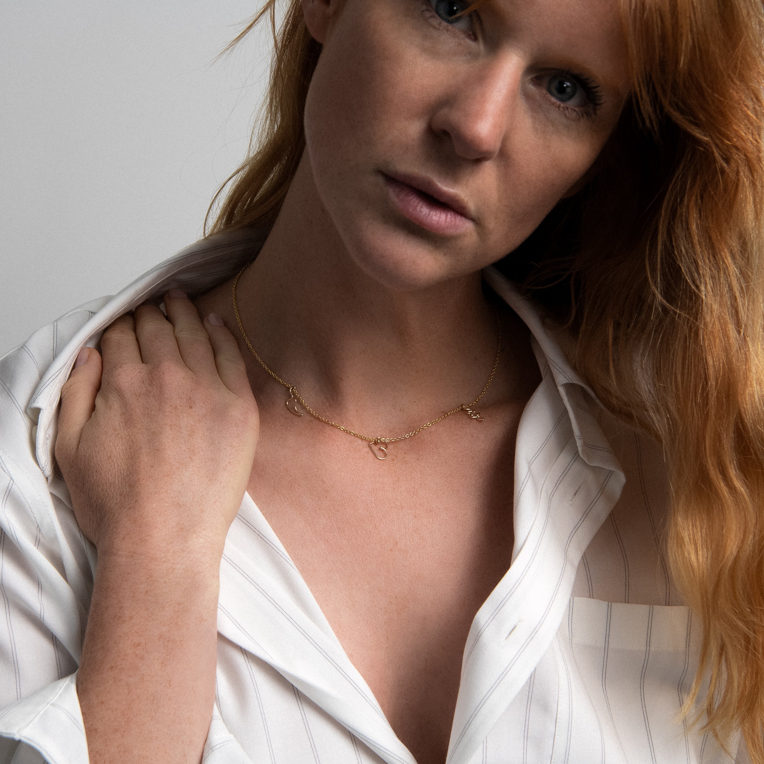 Collier Charms Dare to Love Me — cadeau unique et personnalisé