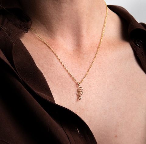 alternate image of Snake Charms Necklace