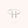 18k white gold - H 8