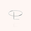 18k white gold - L 12