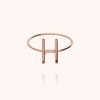 18k rose gold - H 8