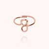 14k rose gold filled - G 7