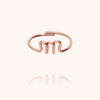14k rose gold filled - M 13