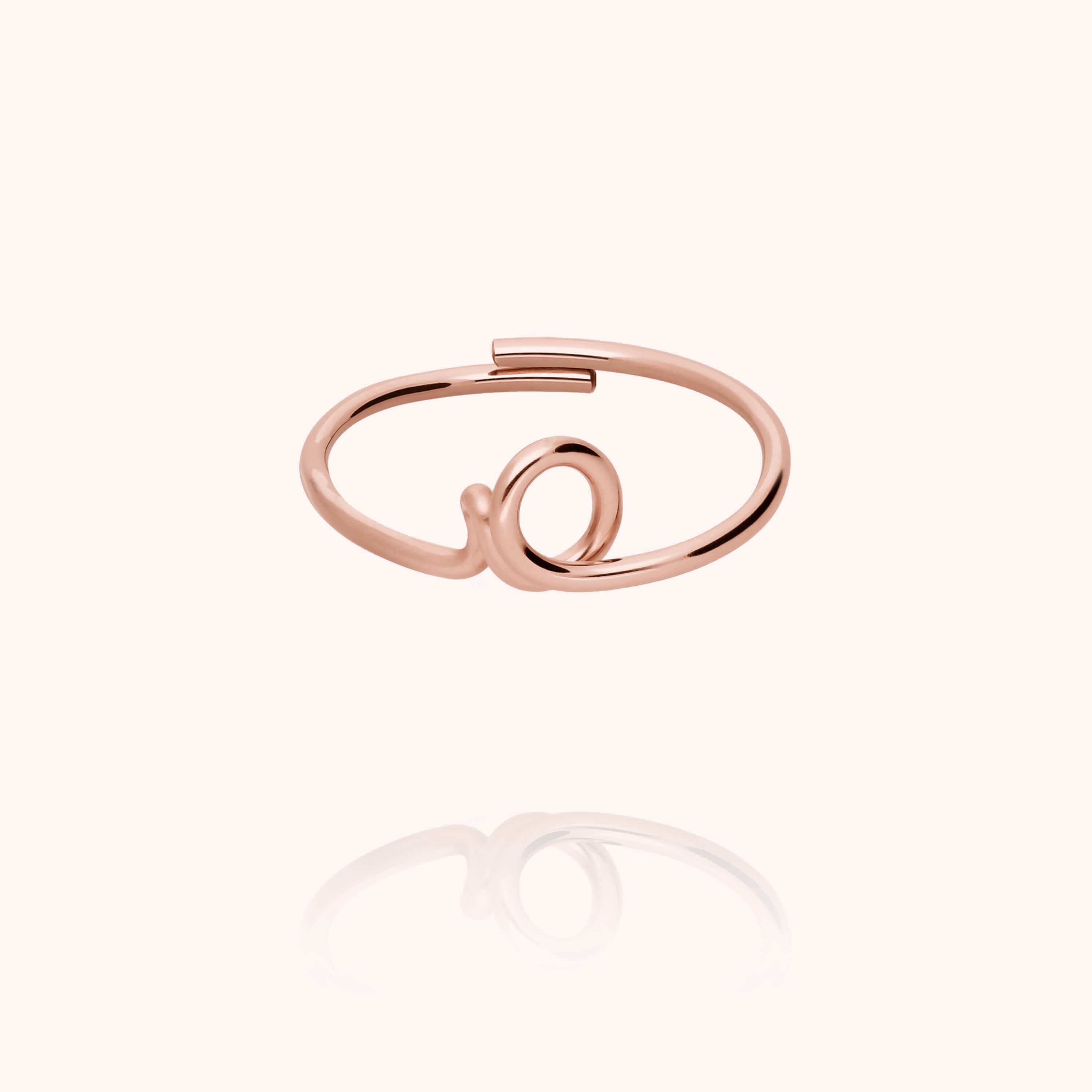 Bague affirmé gold filled 14k fiançailles Atelier Paulin