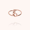 14k rose gold filled - S 19