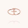 14k rose gold filled - T 20
