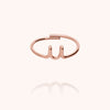 14k rose gold filled - U 21