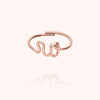 14k rose gold filled - W 23