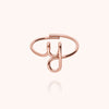 14k rose gold filled - Y 25