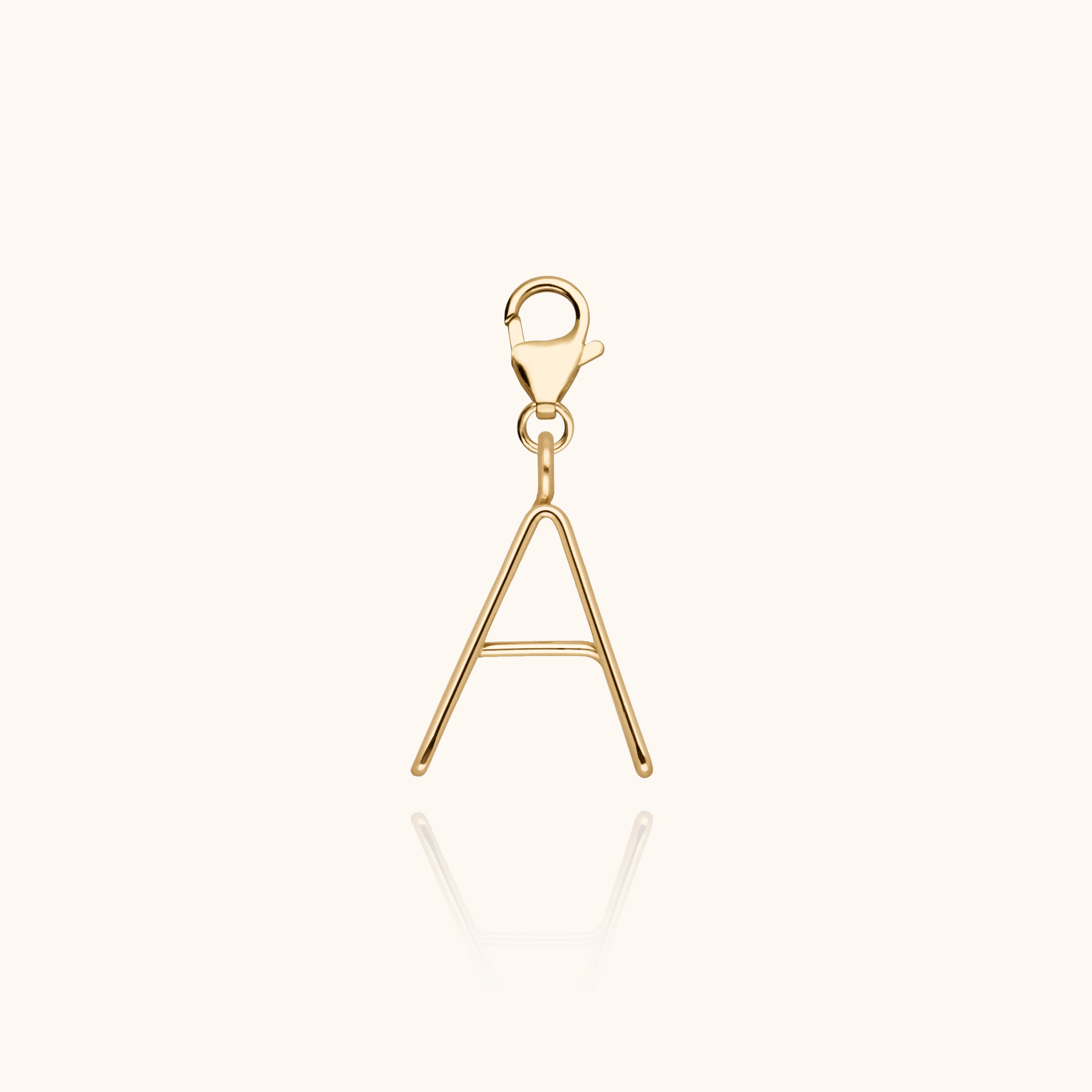 Big Locket Charms Initiale initiale Atelier Paulin bijou