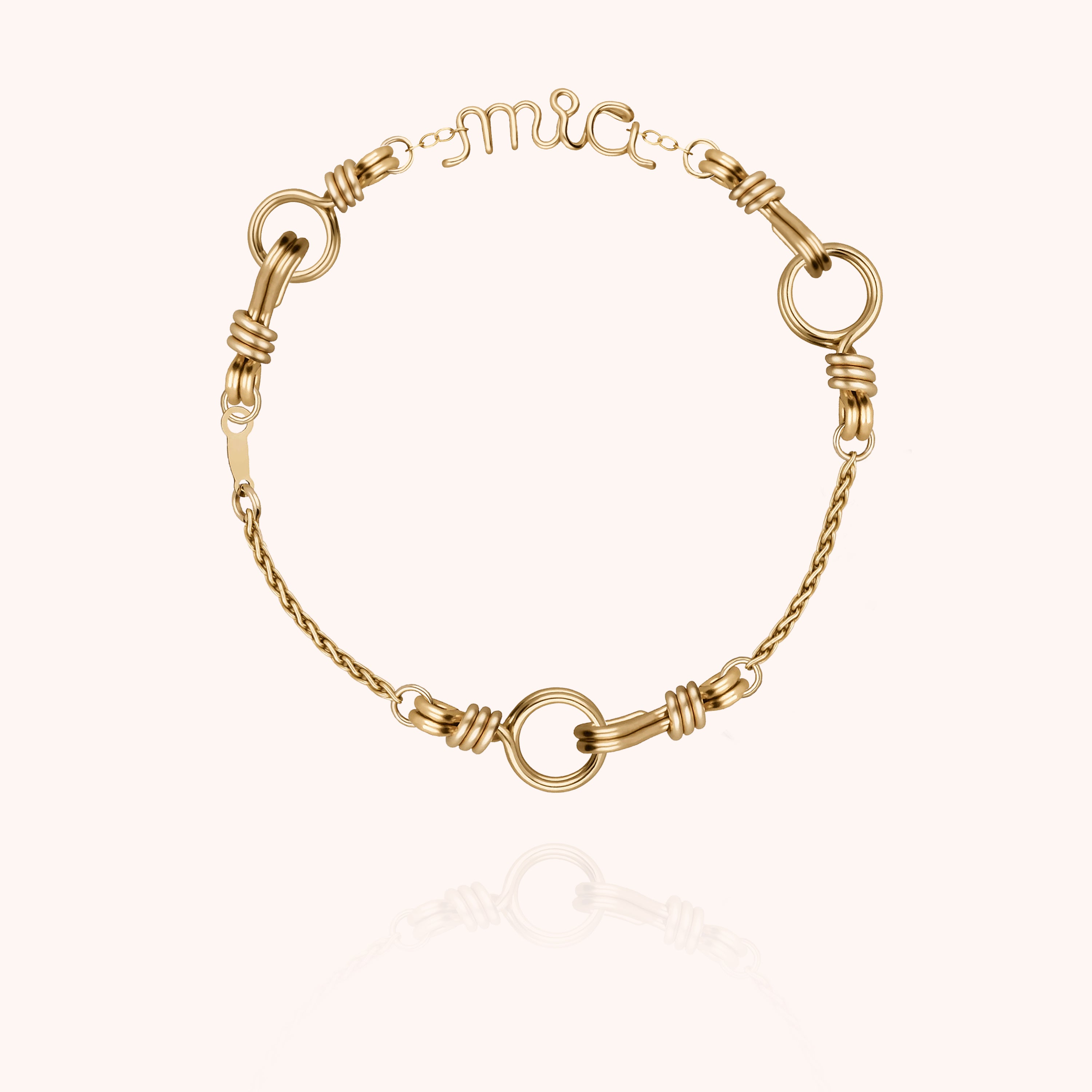 Attache moi Chain Gift Set - 14k yellow gold filled