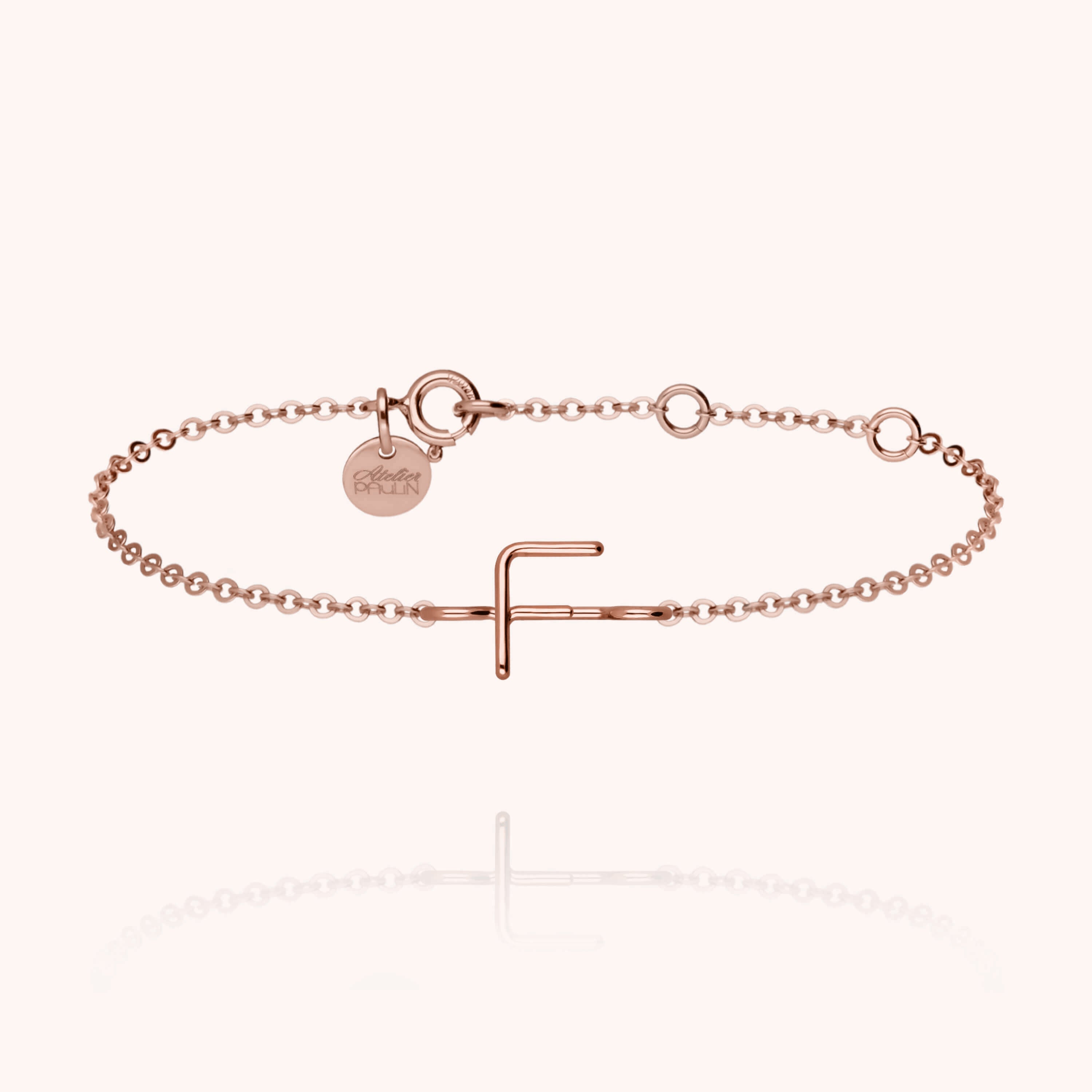 Bracelet Chaîne Initiale — bijou artisanal bracelet livraison express