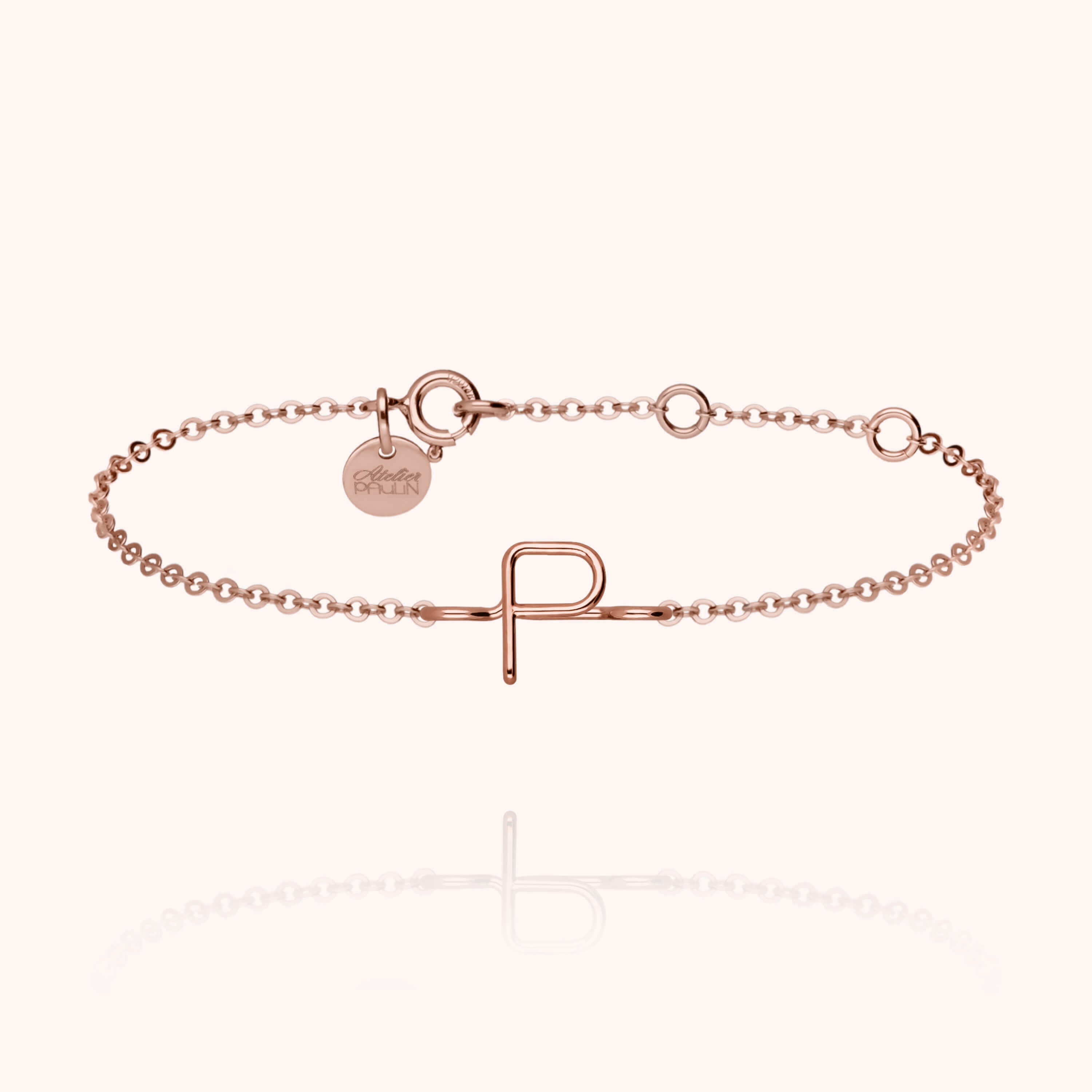 Bracelet Chaîne Initiale — bijou artisanal bracelet livraison express