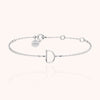 18k white gold - D 7