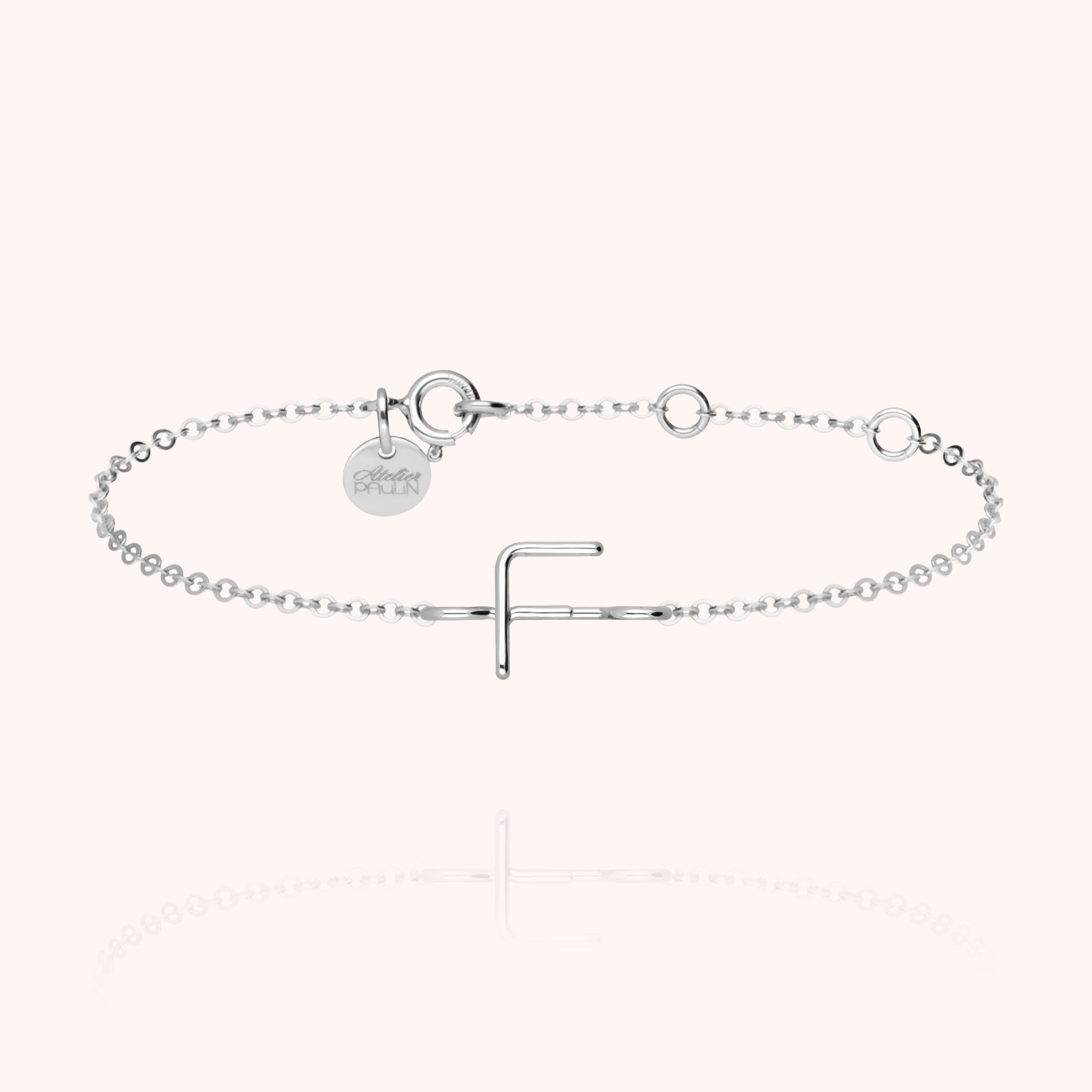 Bracelet Chaîne Initiale — bijou artisanal bracelet livraison express