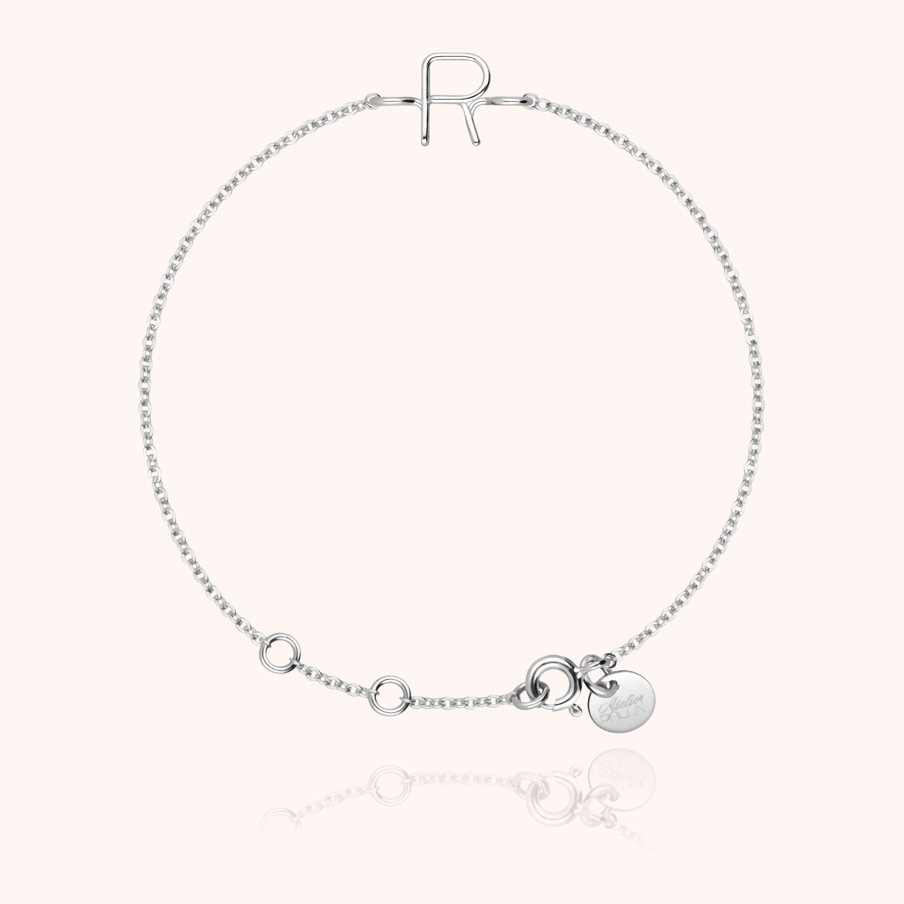 Bracelet Chaîne Initiale — bijou artisanal bracelet livraison express