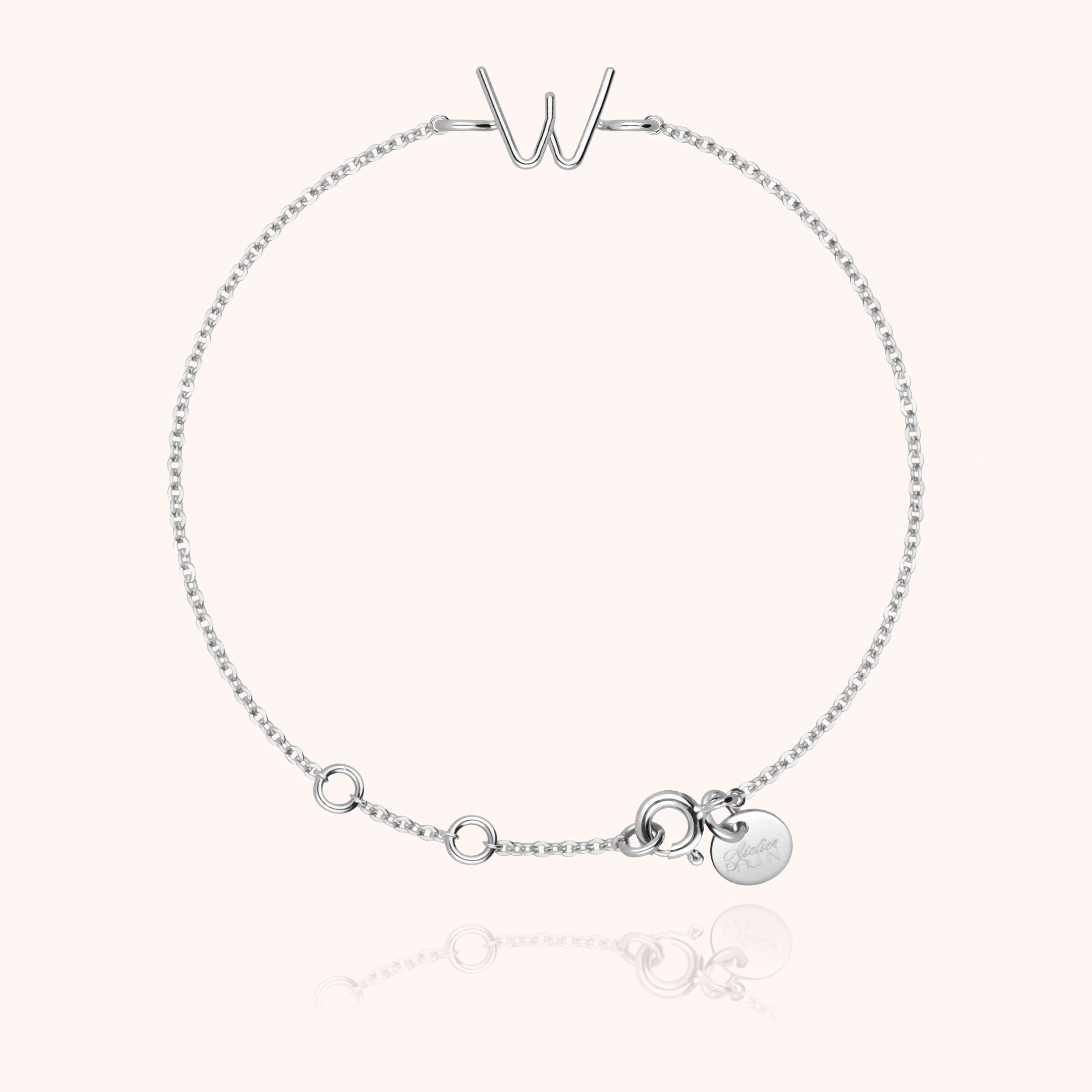 Bracelet Chaîne Initiale — bijou artisanal bracelet livraison express