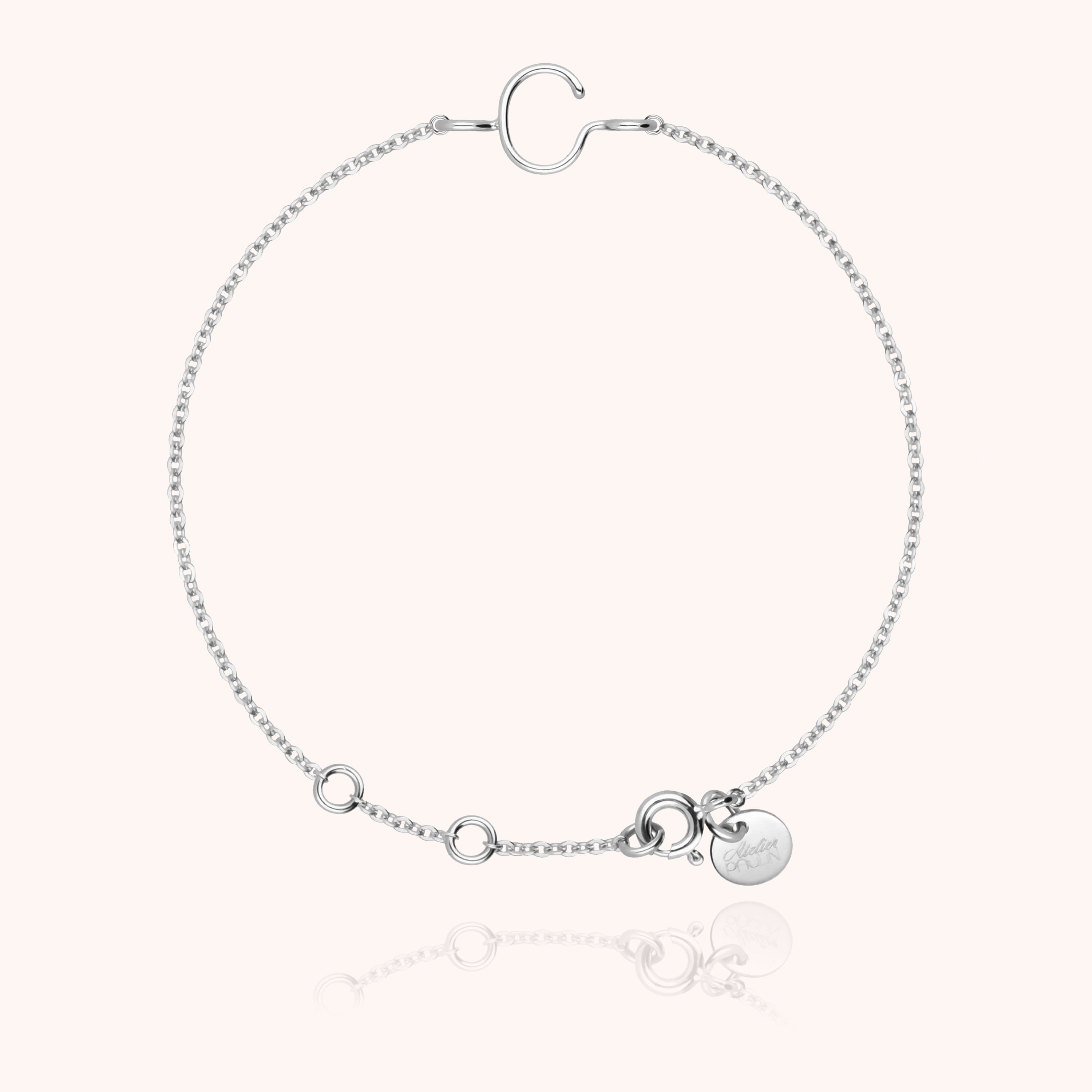 Bracelet Chaîne Initiale — bijou artisanal bracelet livraison express