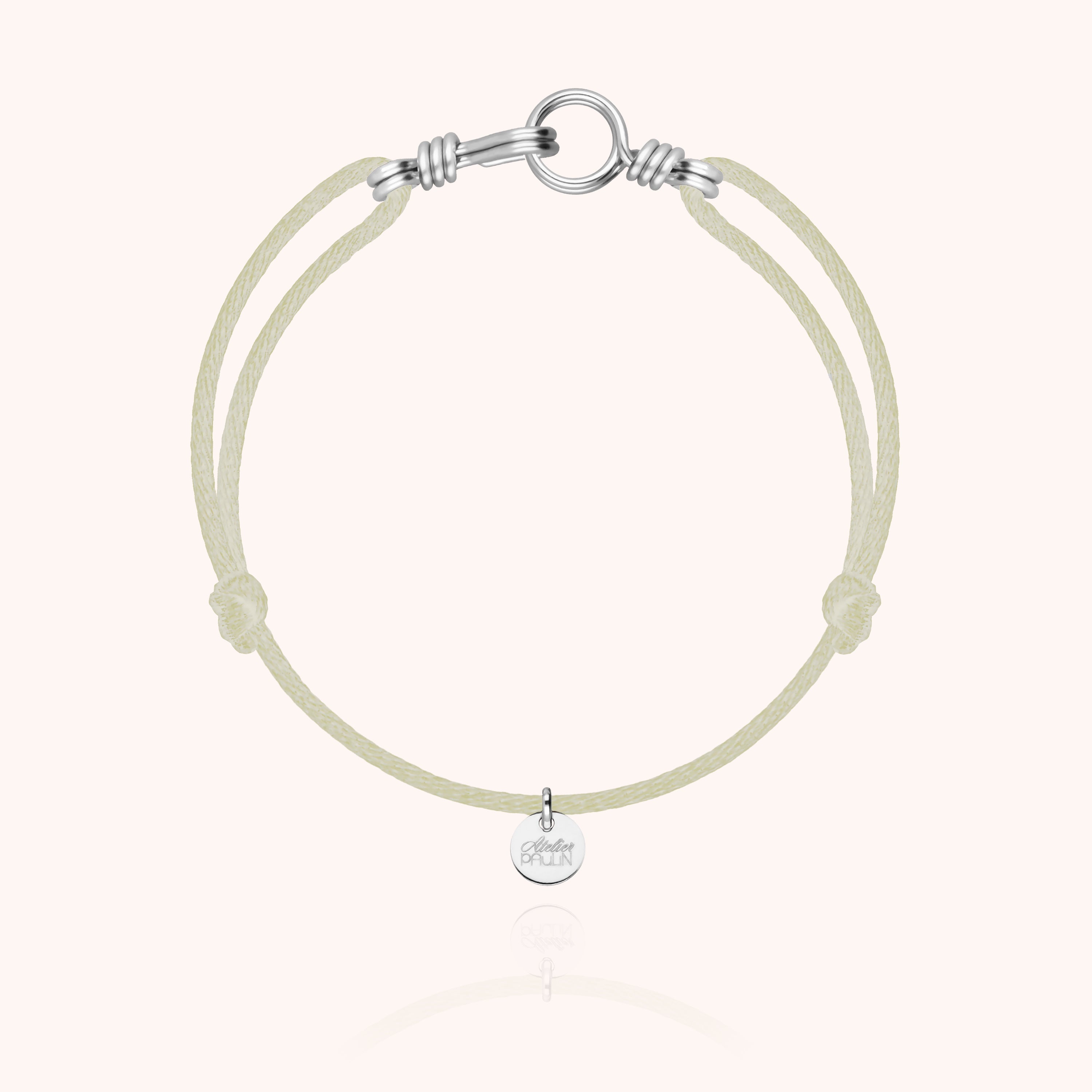 Bracelet Cordon Attache moi — cadeau de luxe fait main Paris