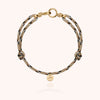 14k yellow gold filled - beige 1