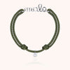 Men's Personalized Waxed Cord Bracelet 17