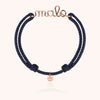 Men's Personalized Waxed Cord Bracelet 12
