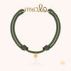 Men's Personalized Waxed Cord Bracelet 24