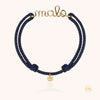 Men's Personalized Waxed Cord Bracelet 26