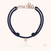 Men's Personalized Waxed Cord Bracelet 33