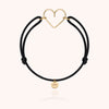 14k yellow gold filled - black 3