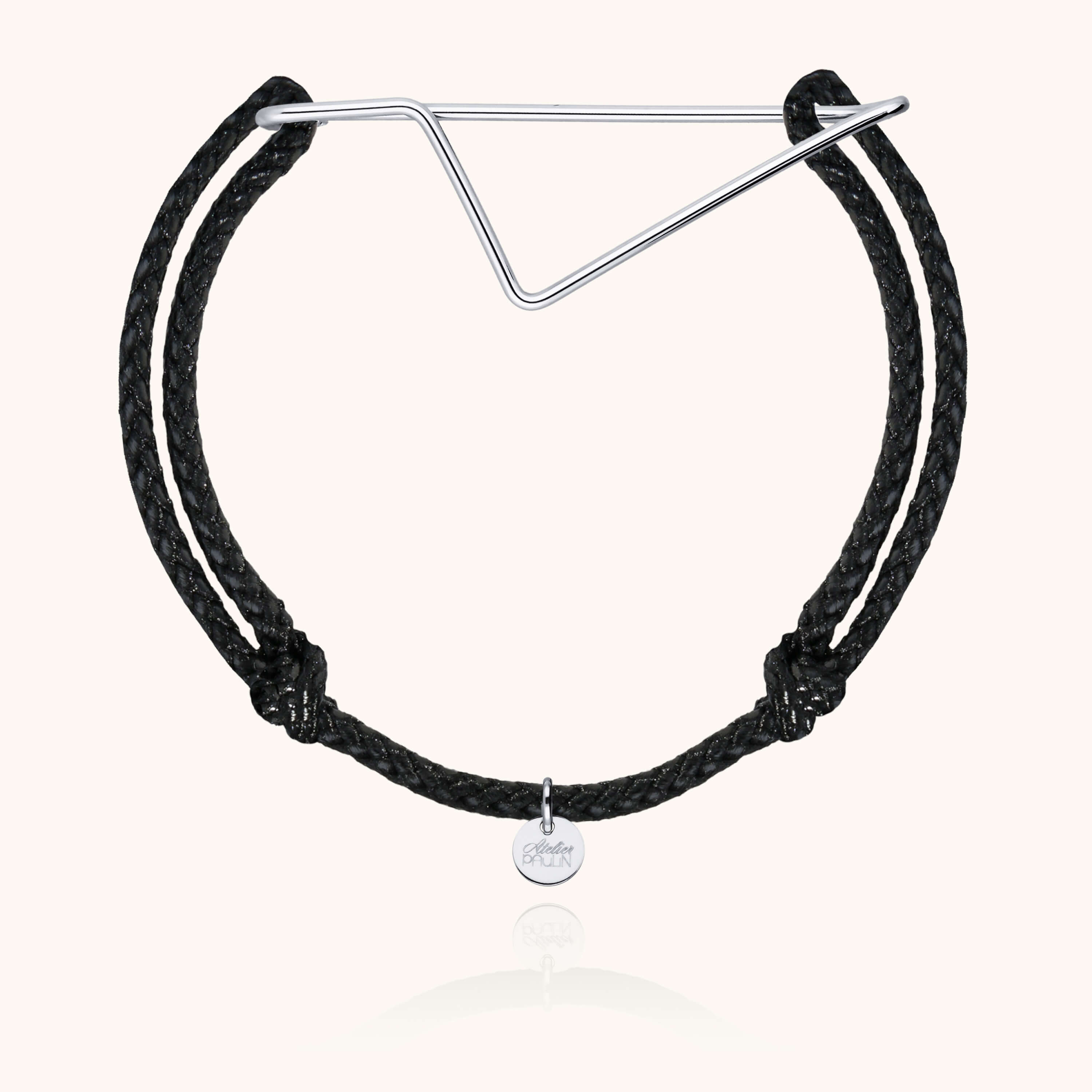 Cord Bracelet Corsica - silver