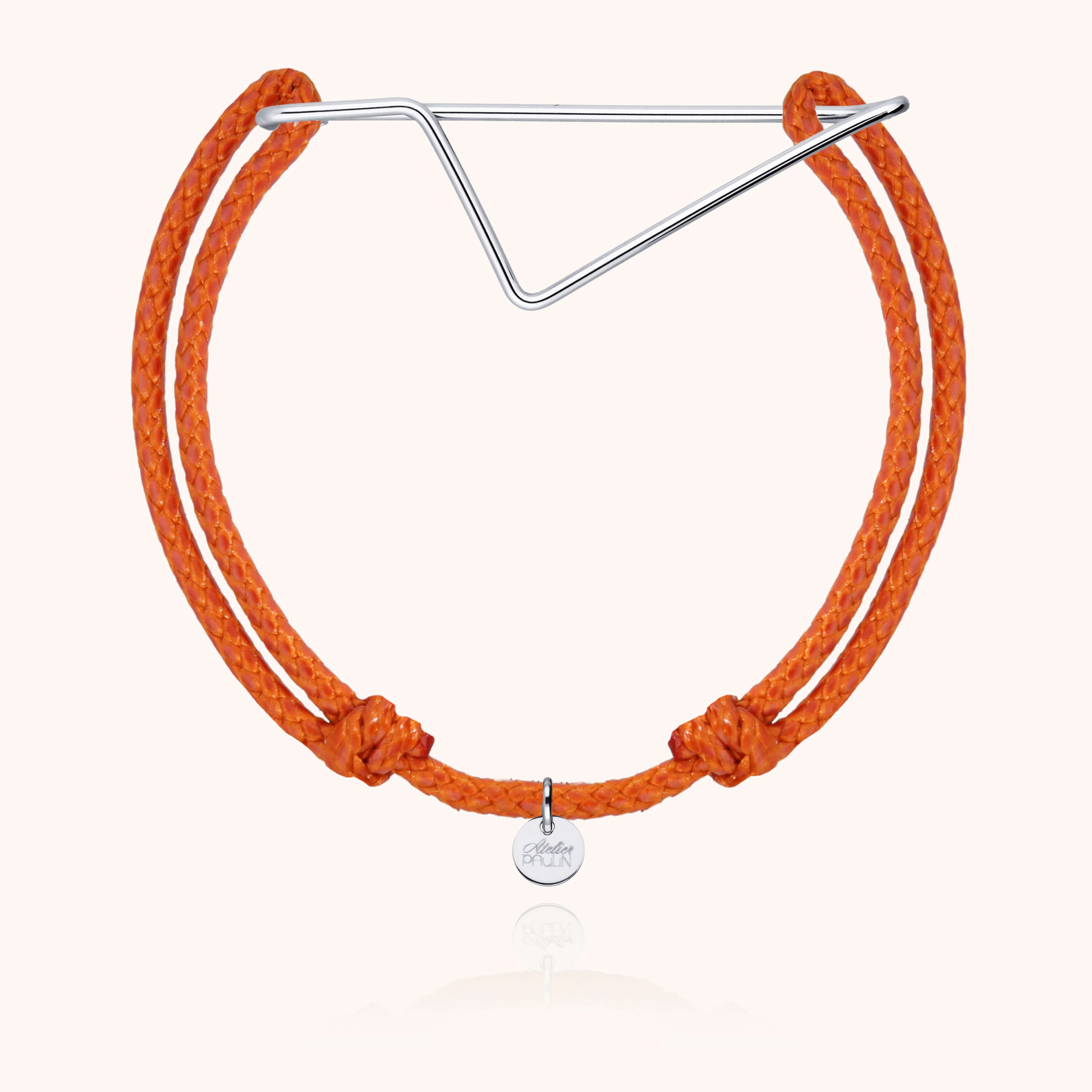 Cord Bracelet Corsica - silver