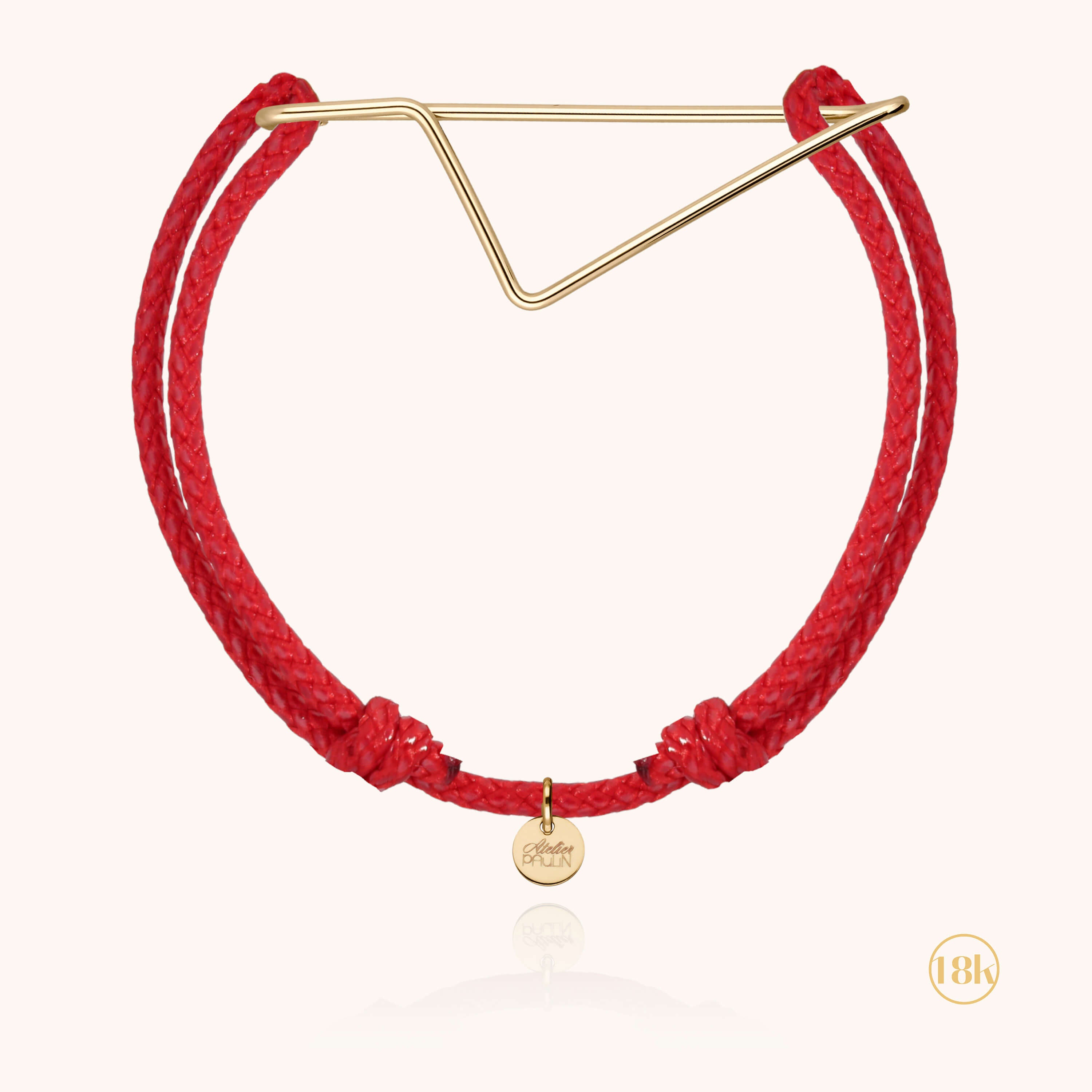 Bracelet Cordon Corsica - or jaune 750/1000