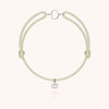 18k white gold - natural 95