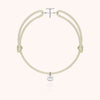 18k white gold - natural 100