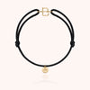 18k yellow gold - black 82