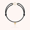 18k yellow gold - black 83