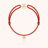 18k yellow gold - coral 11