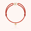 18k yellow gold - coral 13