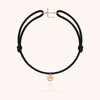 18k yellow gold - black 92