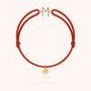 18k yellow gold - coral 15