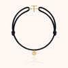 18k yellow gold - black 100