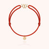 18k yellow gold - coral 25