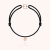 18k rose gold - black 106