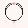 18k rose gold - black 115