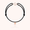 18k rose gold - black 121