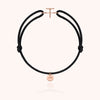 18k rose gold - black 124