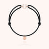 18k rose gold - black 125
