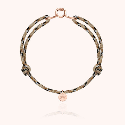 14k rose gold filled - beige